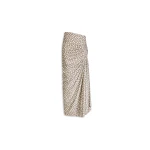 Alaia polka dots gathered skirt