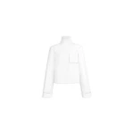 Alaia poplin ladder stitch shirt