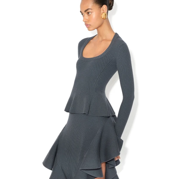 Alaia blue grey