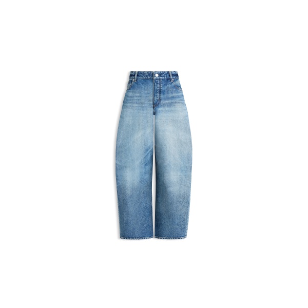 Alaia rodeo denim pants in faded blue