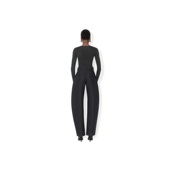 black designer trousers