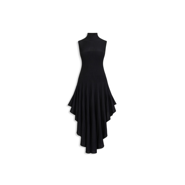 Alaia sculpting pointed dress