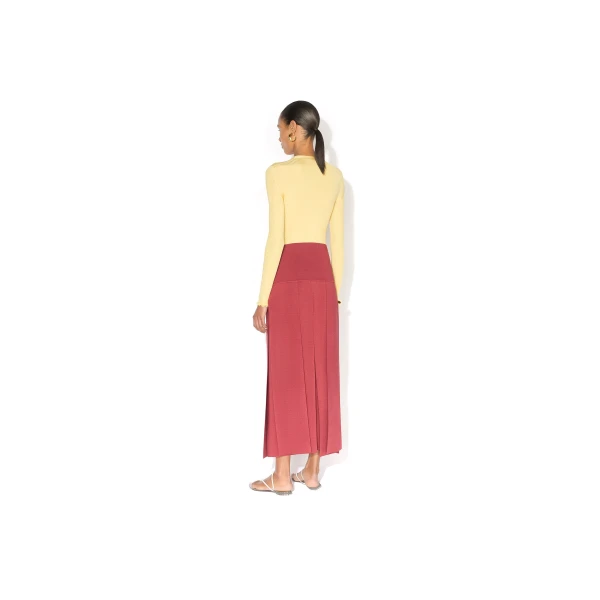 yellow designer tops
