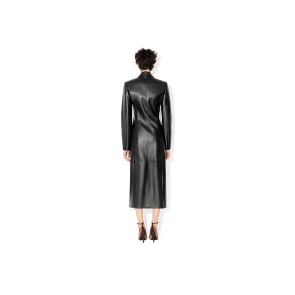 black designer coats