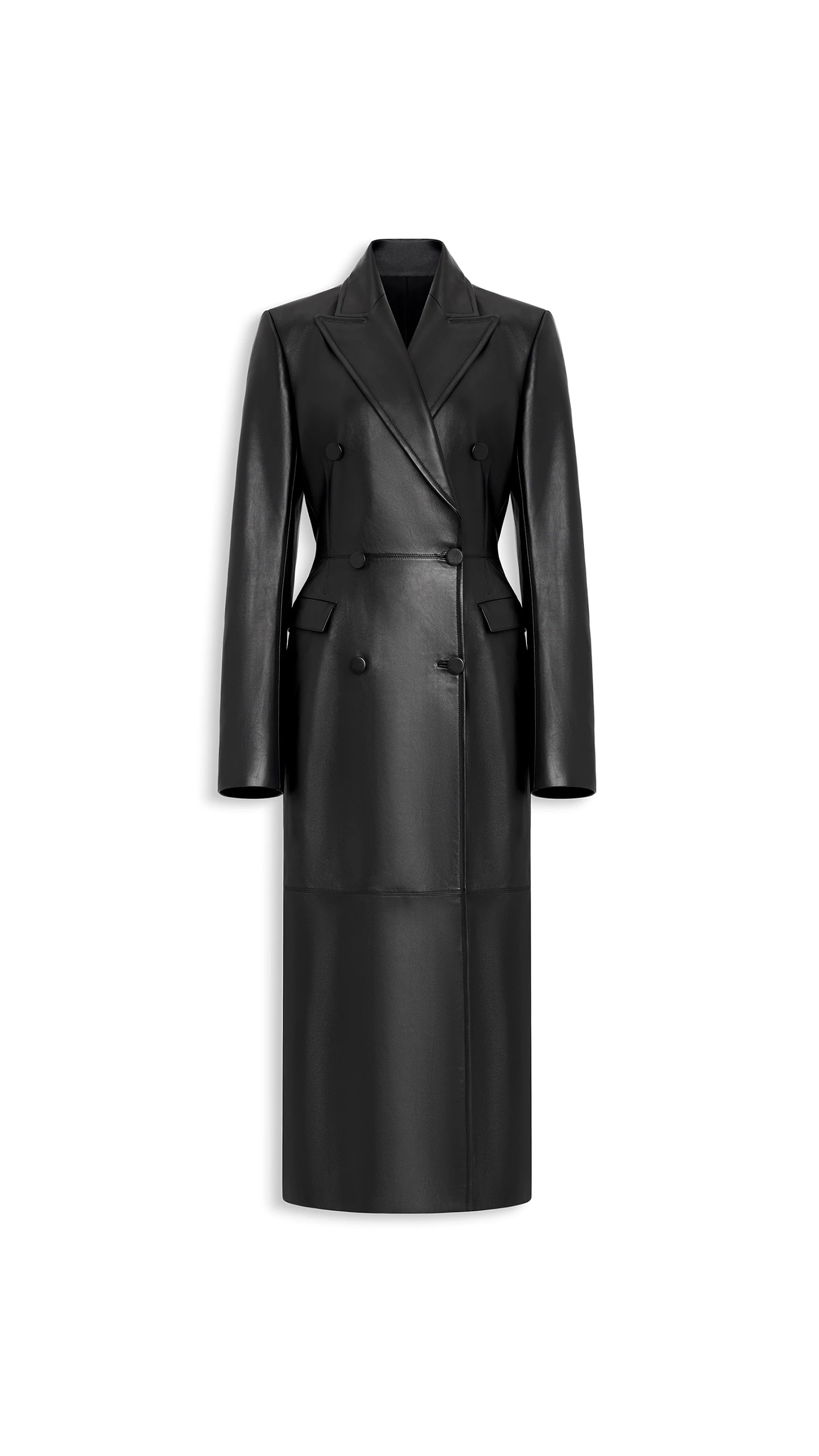Alaia Soft Lambskin Tailored Coat Alaia soft lambskin tailored coat