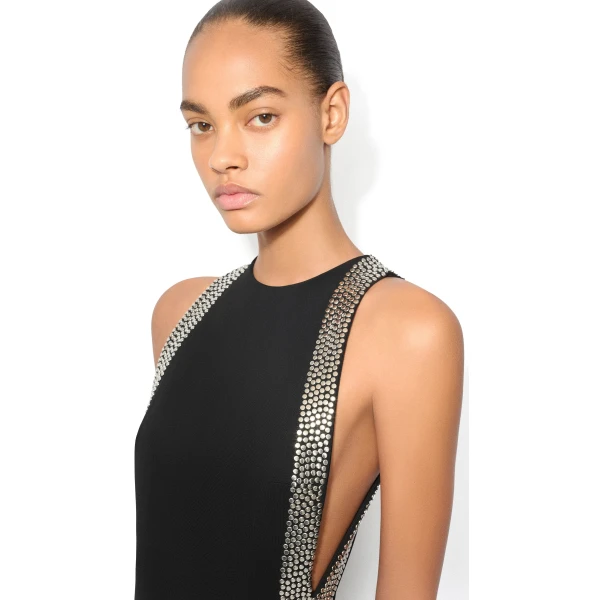 Alaia silver and black