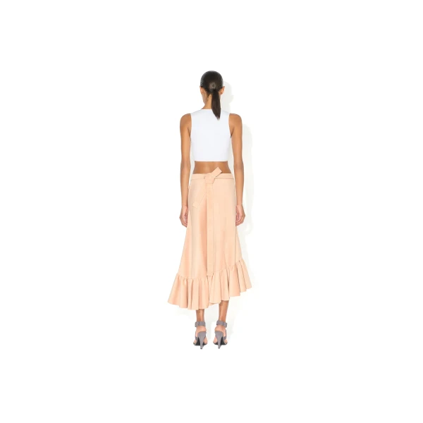 pink designer skirts