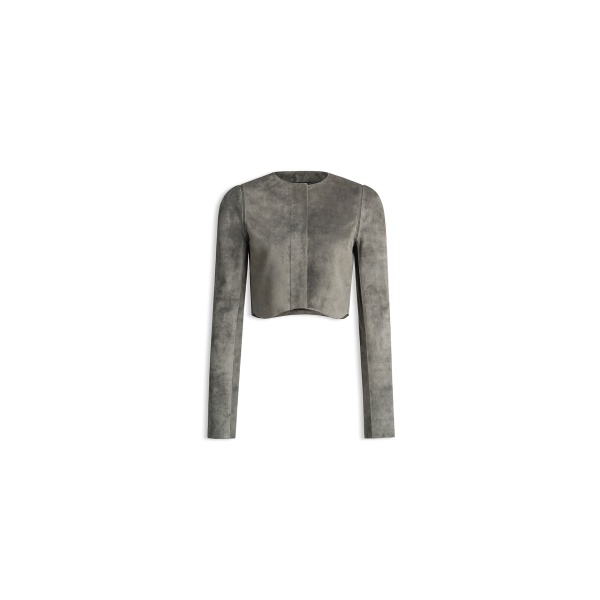 Alaia suede goatskin tailored jacket