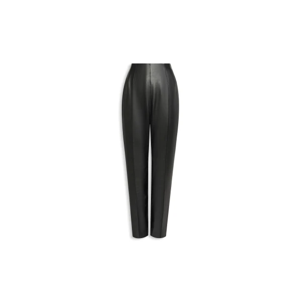 Alaia tapered lambskin pants