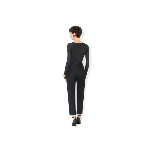 black designer trousers