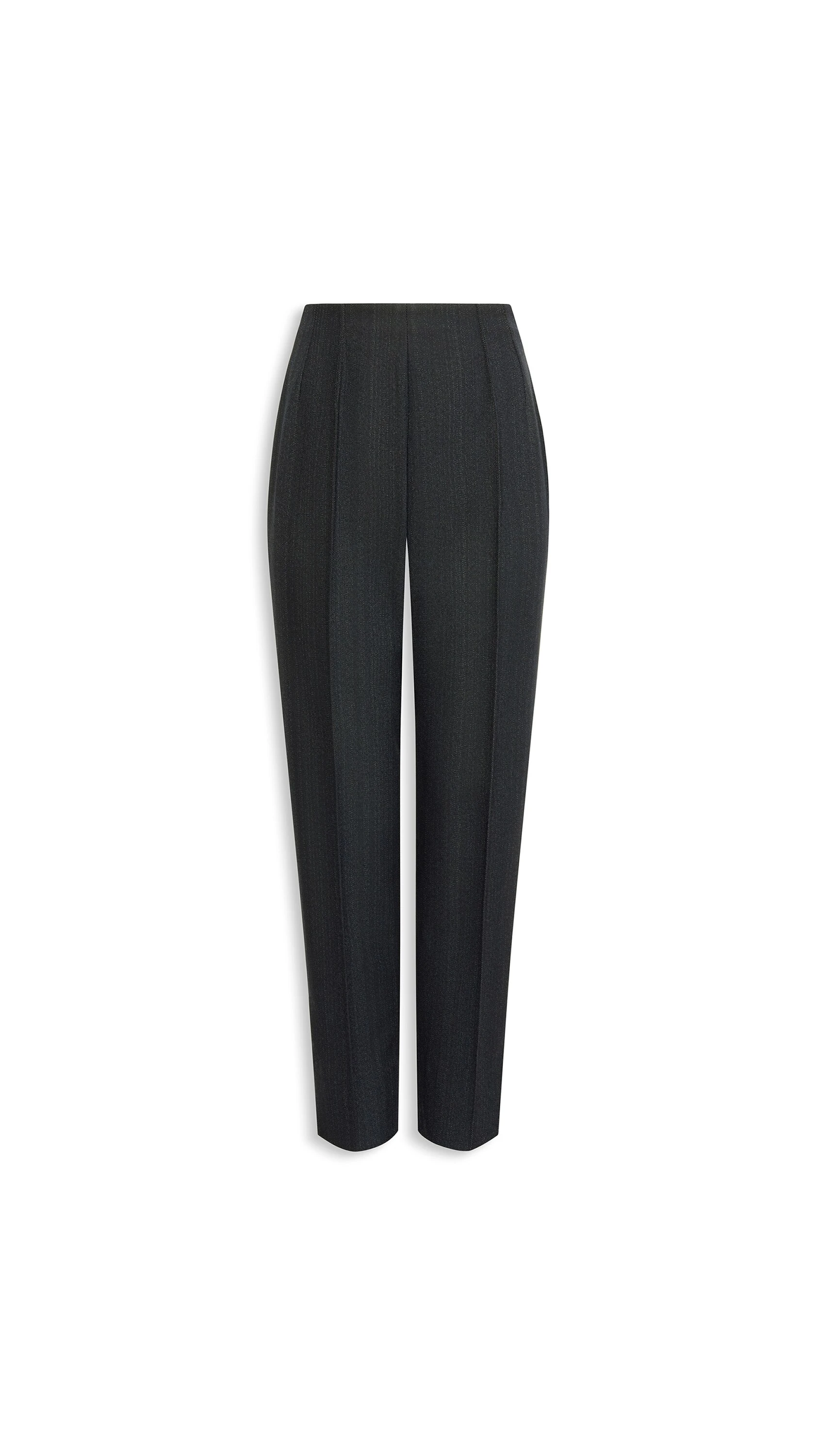 Alaia Tapered Wool Denim Pants Alaia tapered wool denim pants