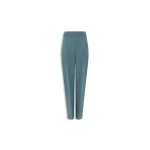 Alaia tapered wool pants in blue grey
