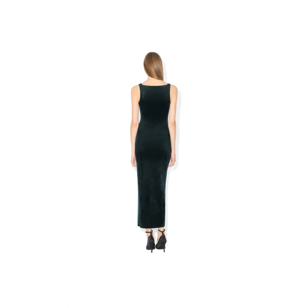 green designer dresses