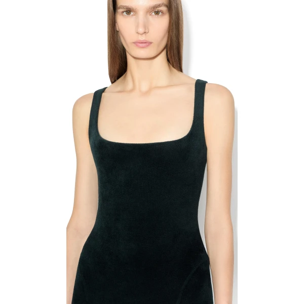 Alaia bottle green
