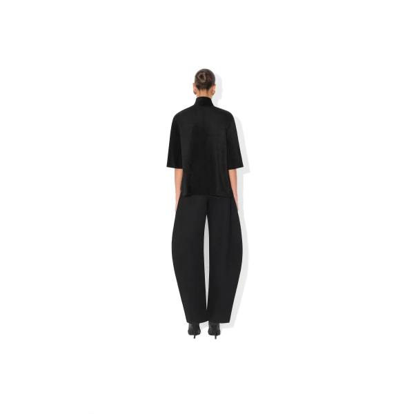 black designer tops