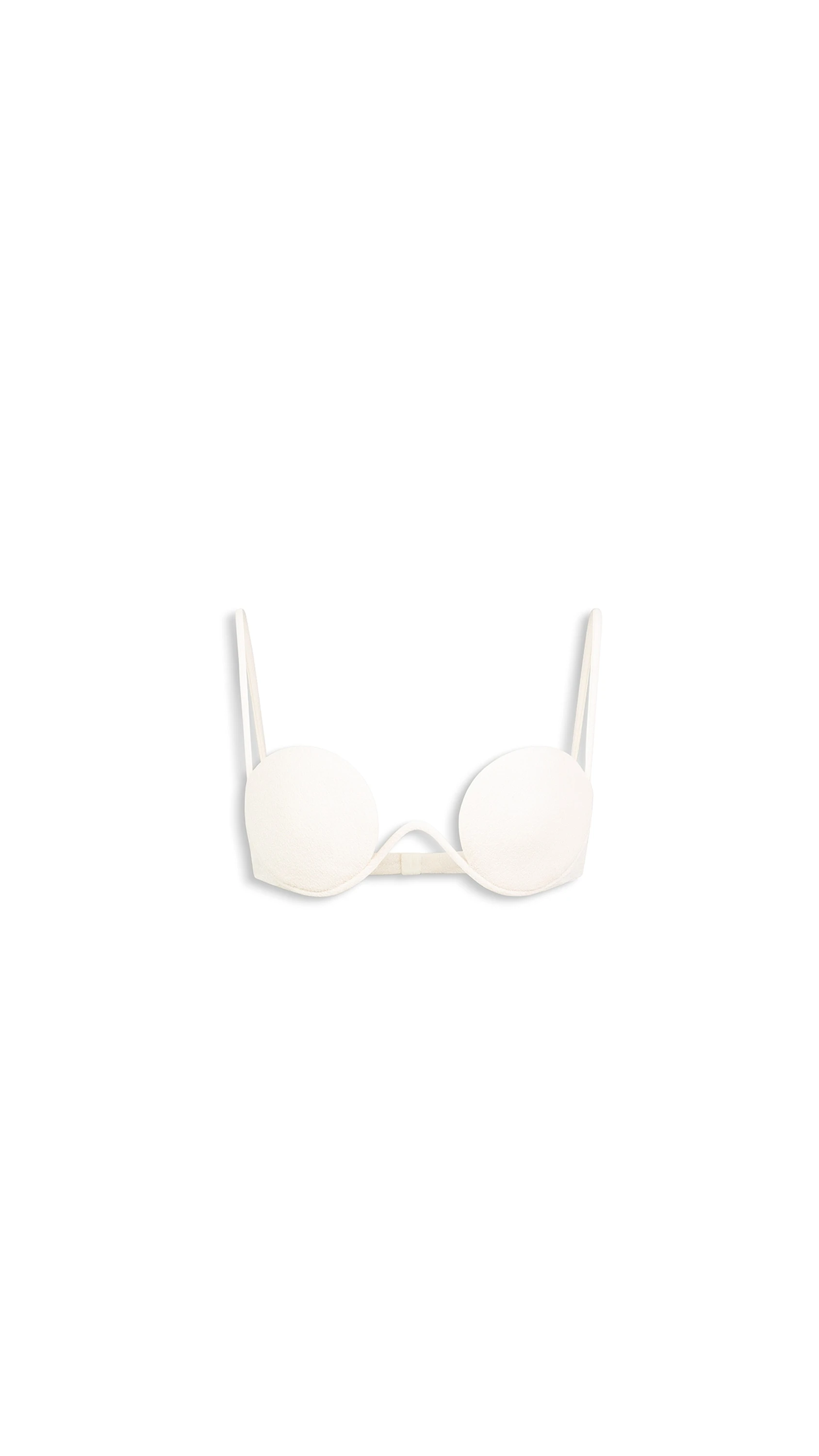 Alaia Wool Crepe Bralette Alaia wool crepe bralette