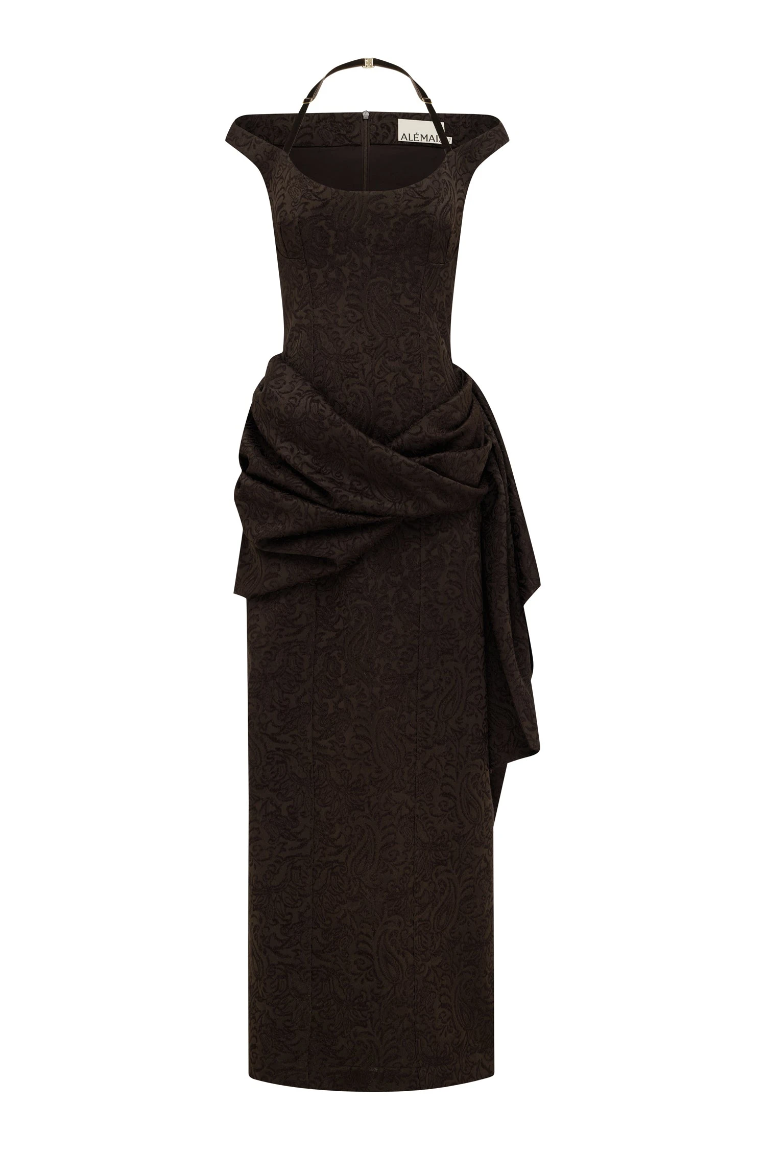 Adeline Drape Gown by Alemais - Dresses Alemais Adeline Drape Gown