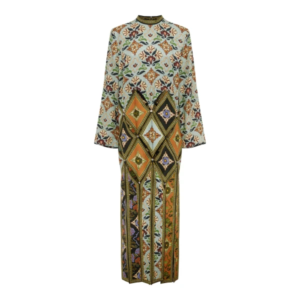 Alémais Cece Spliced Midi Dress