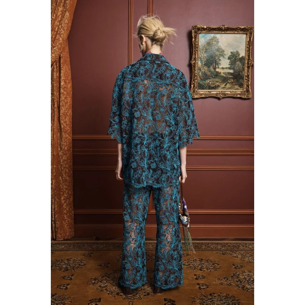 a fine corded lace
