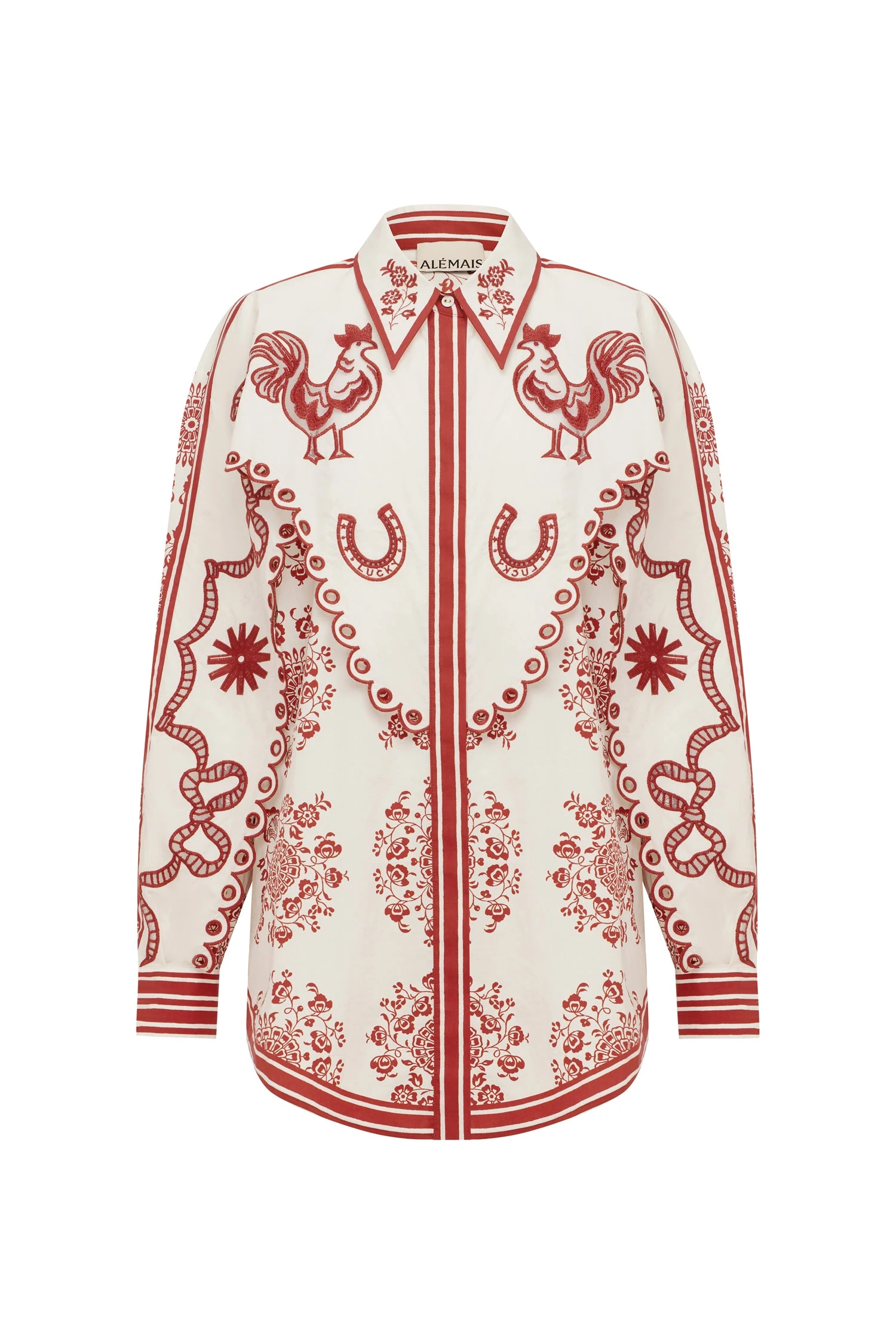 Giddy Embroidered Shirt