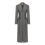 Henri Corset Coat by Alemais - Coats Alemais Henri Corset Coat