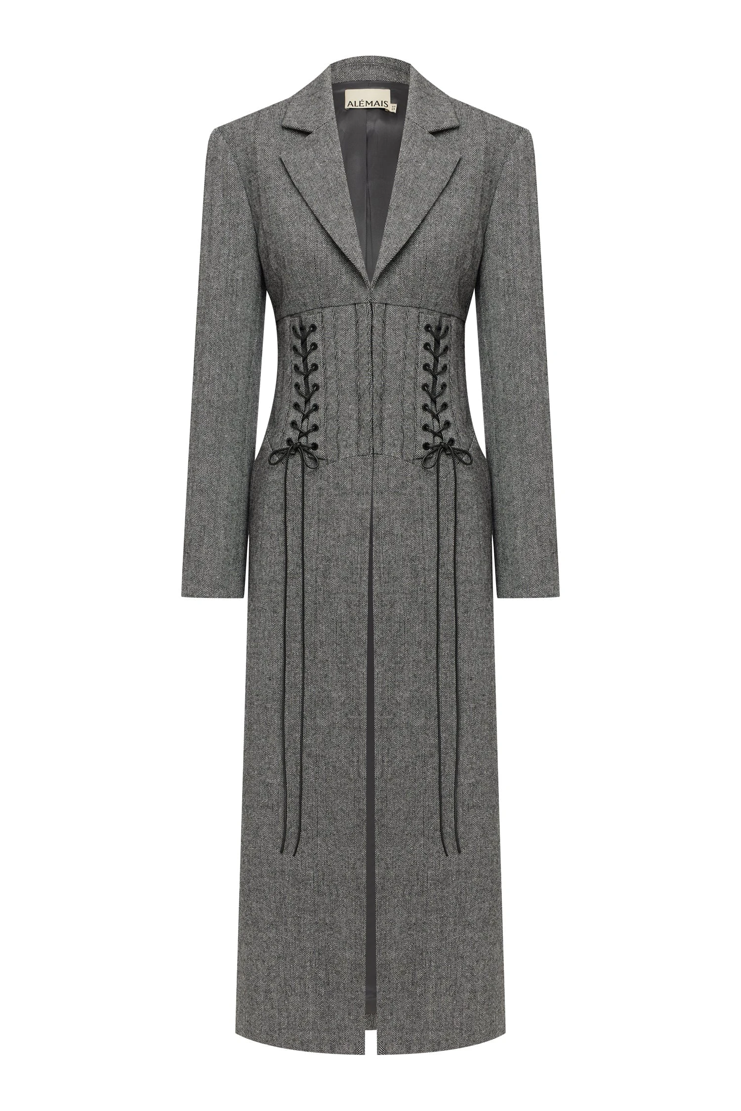 Henri Corset Coat by Alemais - Coats Alemais Henri Corset Coat