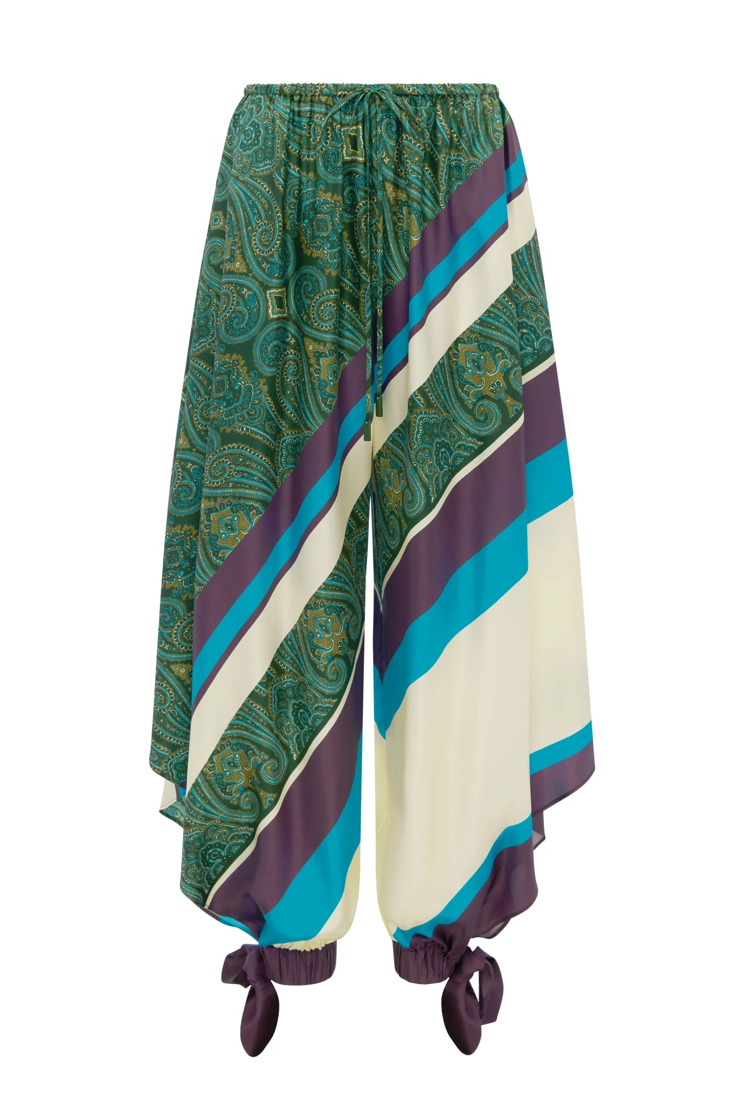 Joni Silk Pant by Alemais - Pants Alémais Joni Silk Pant
