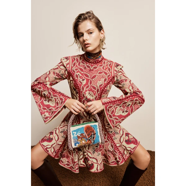 Alemais Kenny Mini Dress, view 6