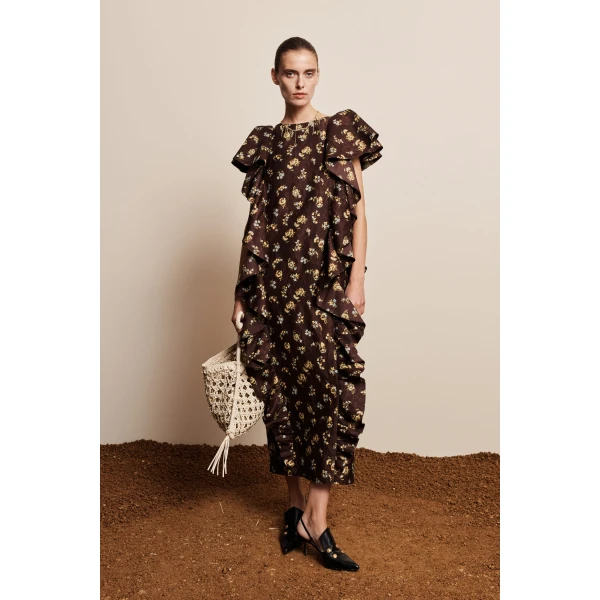 Alemais Lilah Midi Dress, view 2