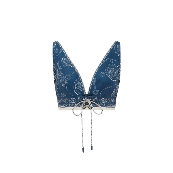 Alémais Lucky Lace Up Bralette