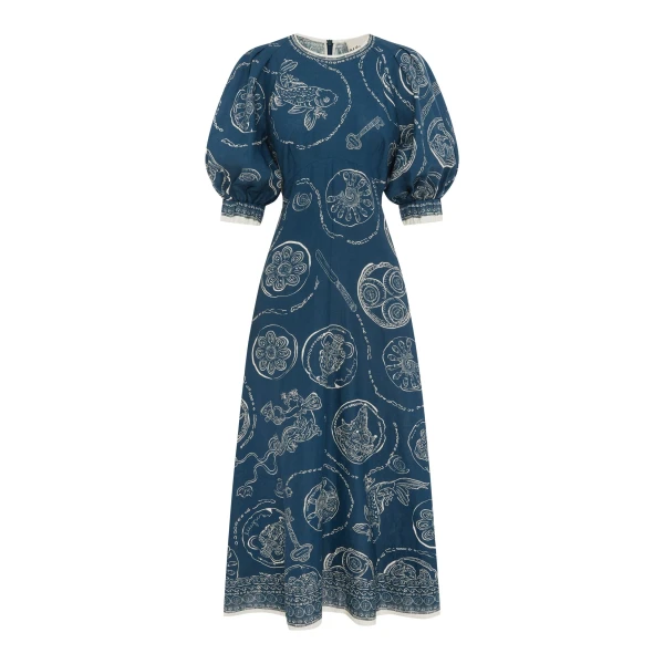 Alémais Lucky Midi Dress