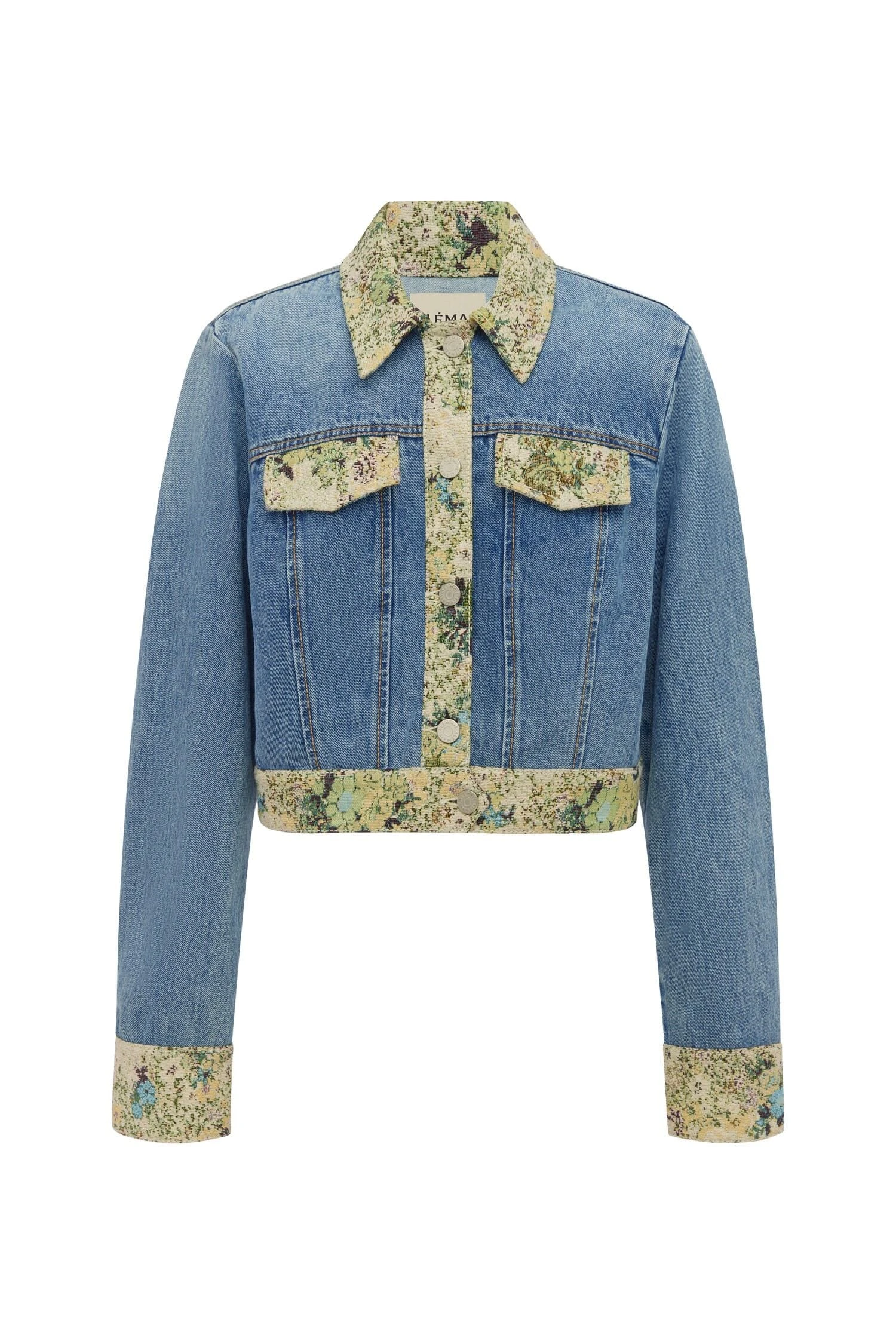 Marcel Denim Jacket by Alemais - Jackets Alémais Marcel Denim Jacket