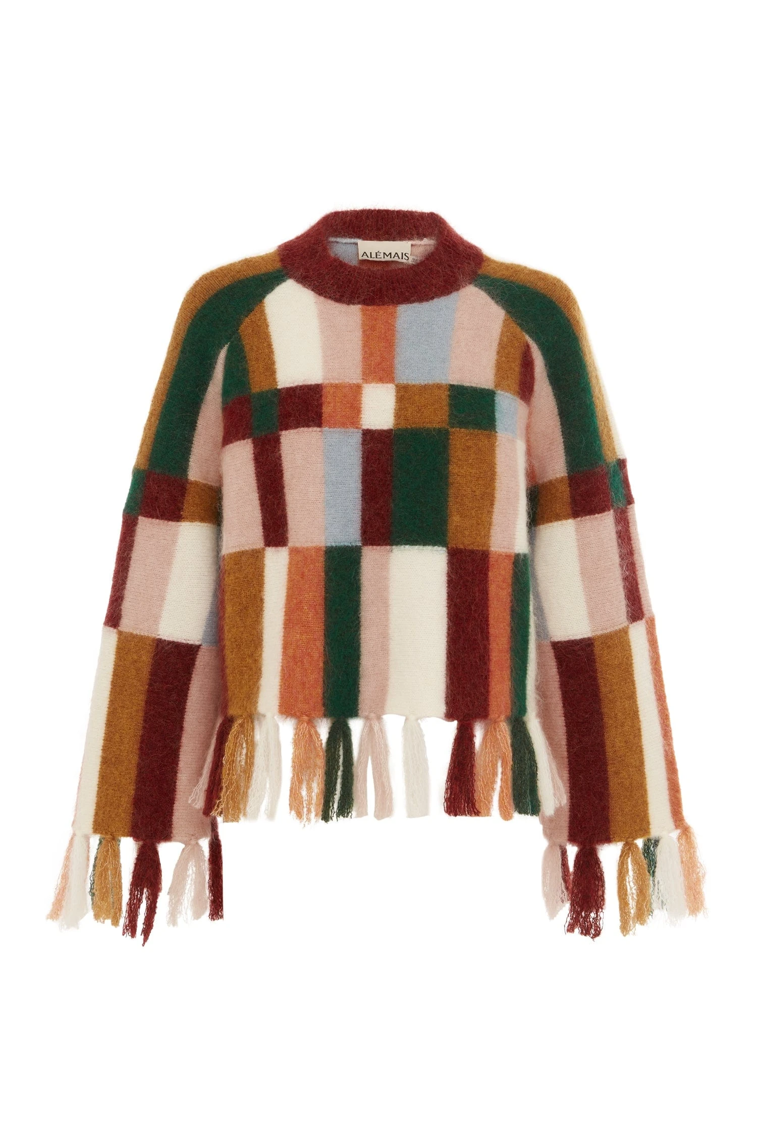 Marjorelle Cropped Knit by Alemais - Knitwear Alémais Marjorelle Cropped Knit