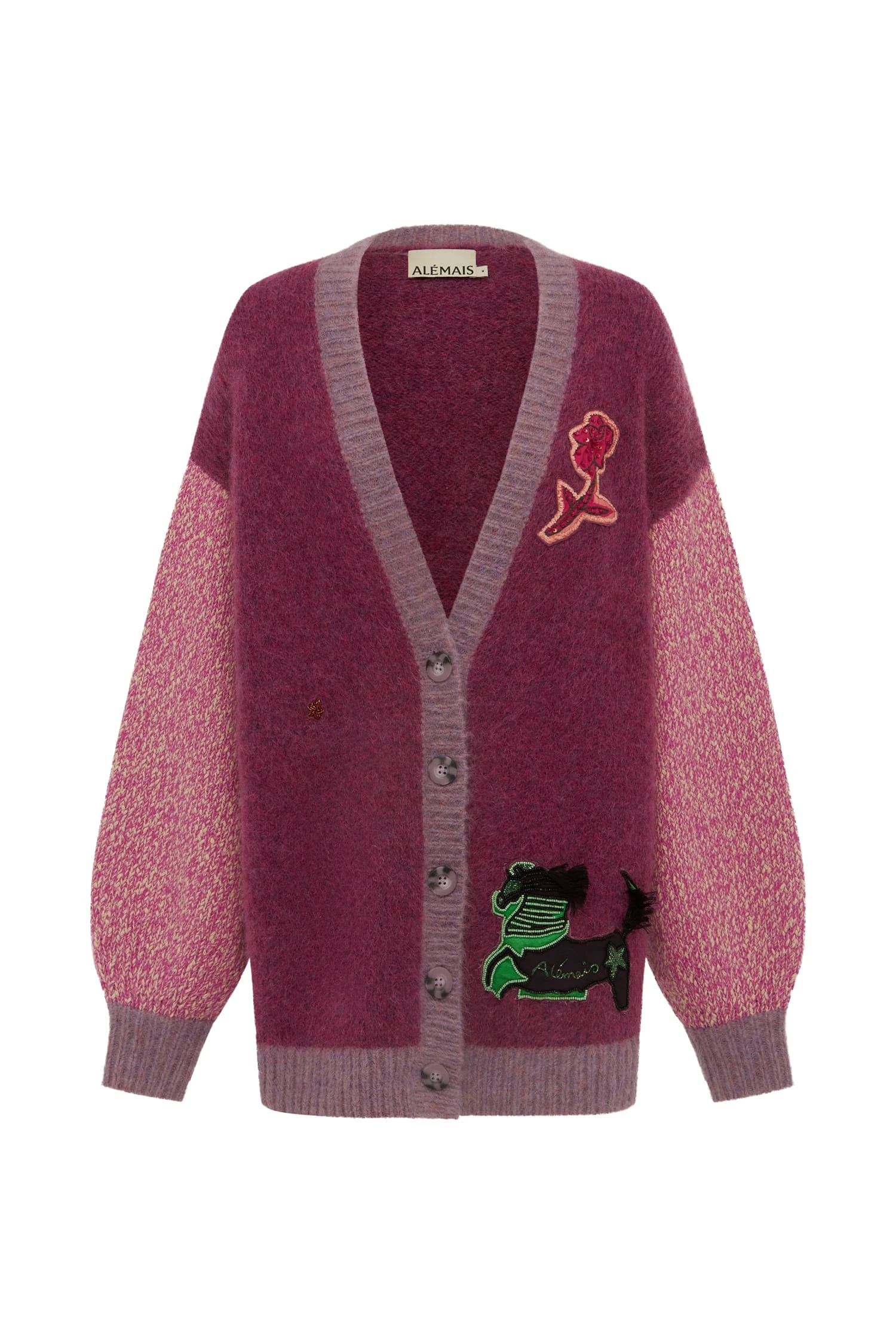 Mlak Cardigan by Alemais - Knitwear Alémais Mlak Cardigan