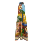 Mlak Halter Midi Dress by Alemais - Dresses Alémais Mlak Halter Midi Dress