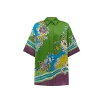 Nanci Silk Shirt by Alemais - Tops Alémais Nanci Silk Shirt