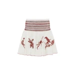 Odie Embroidered Skirt by Alemais - Skirts Alémais Odie Embroidered Skirt