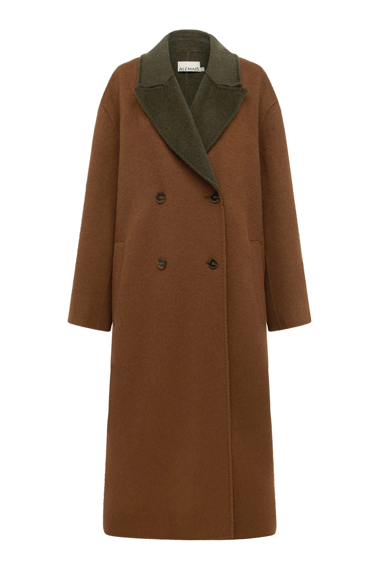 Sable Applique Coat by Alemais - Coats Alemais Sable Applique Coat