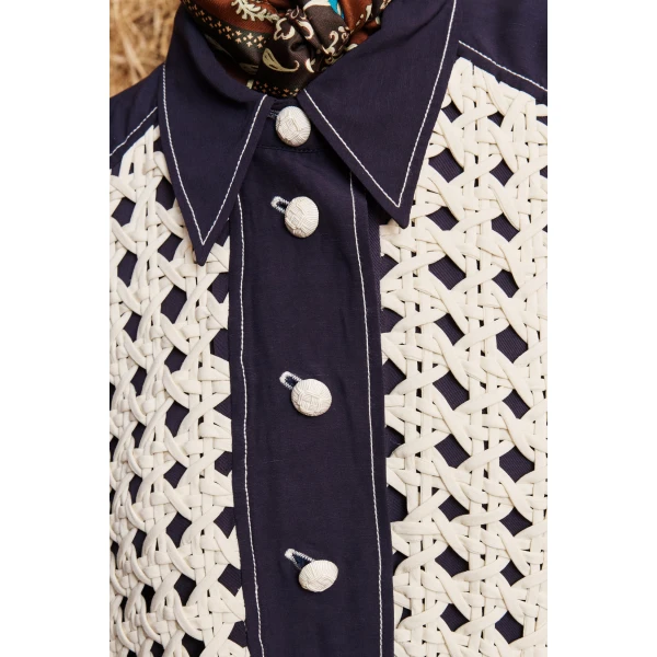 Alemais Weave Shirt, view 5