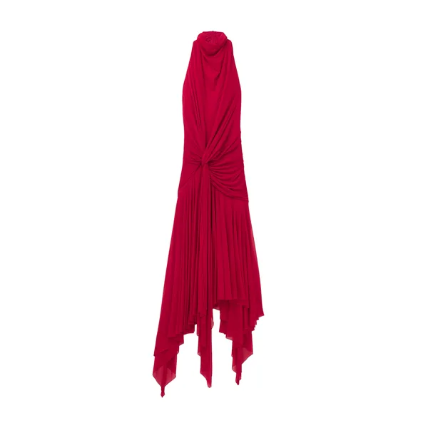 Alexander McQueen Asymmetric Draped Dress - Dresses - British Luxury Tailoring at Luxury Shoes 