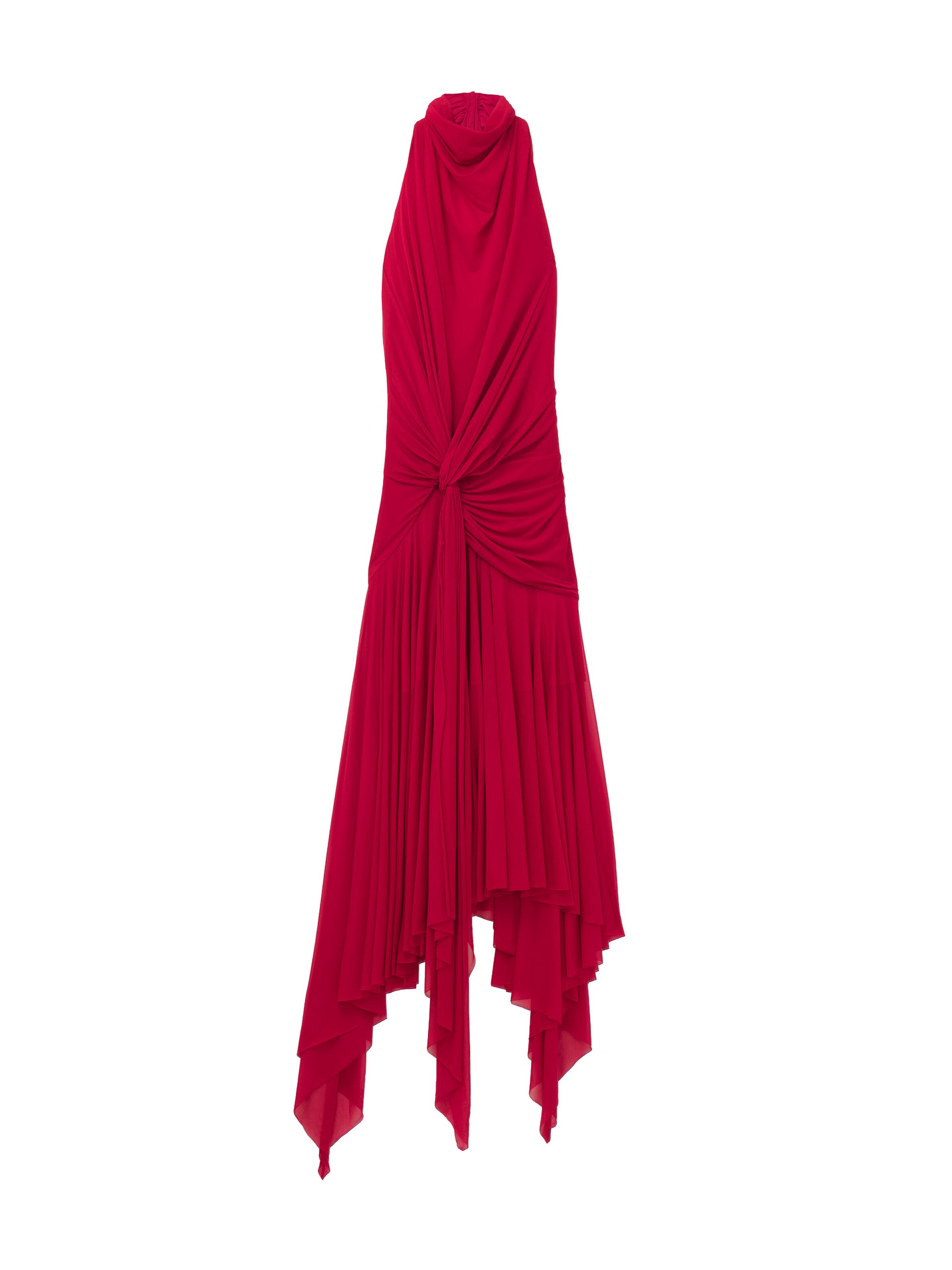 Alexander McQueen Asymmetric Draped Dress - Dresses - British Luxury Tailoring at Luxury Shoes Alexander McQueen Asymmetric Draped Dress - Dresses - British Luxury Tailoring at Luxury Shoes
