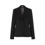 Alexander McQueen Bonded crepe Single-breasted Jacket - Jackets - British Luxury Tailoring at Luxury Shoes 