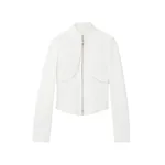 Alexander McQueen Floral Embroidery Leather Jacket - Jackets - British Luxury Tailoring at Luxury Shoes 