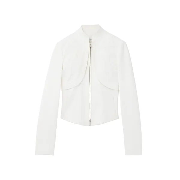 Alexander McQueen Floral Embroidery Leather Jacket - Jackets - British Luxury Tailoring at Luxury Shoes 