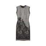 Alexander McQueen Floral Lace Shift Dress - Dresses - British Luxury Tailoring at Luxury Shoes 