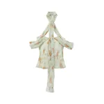 Alexander McQueen Floral Pleated Top - Tops - British Luxury Tailoring at Luxury Shoes 