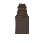 Alexander McQueen Knit Feathers Sleeveless Top - Knitwear - British Luxury Tailoring at Luxury Shoes 