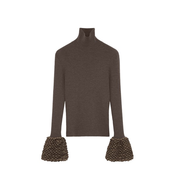 Alexander McQueen Knit Feathers Top - Knitwear - British Luxury Tailoring at Luxury Shoes 