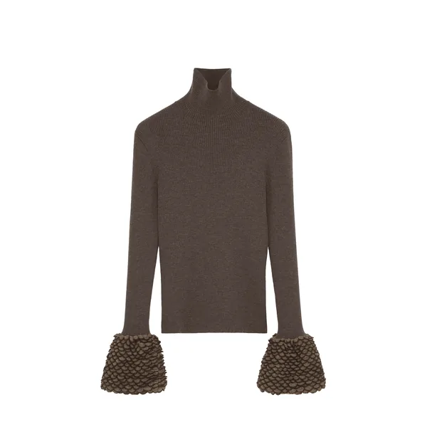 Knit Feathers Top