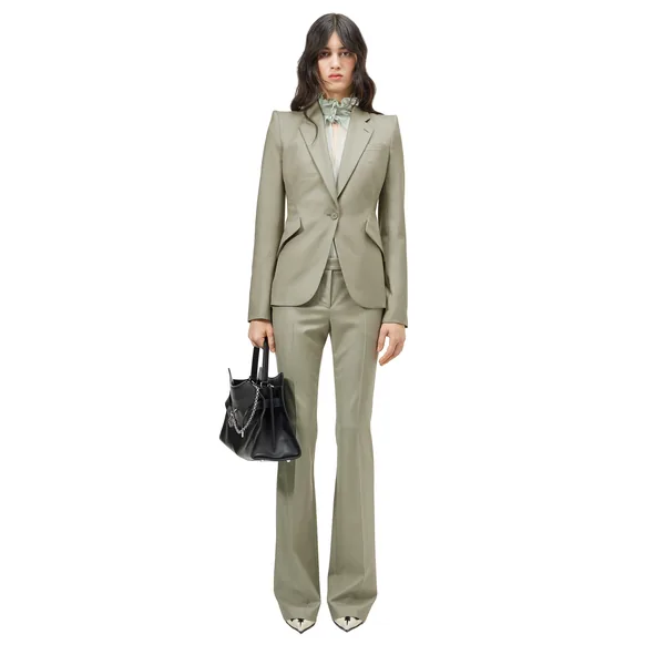 Alexander McQueen Tailored Bootcut Trousers - Pants - British Luxury Tailoring at Luxury Shoes 